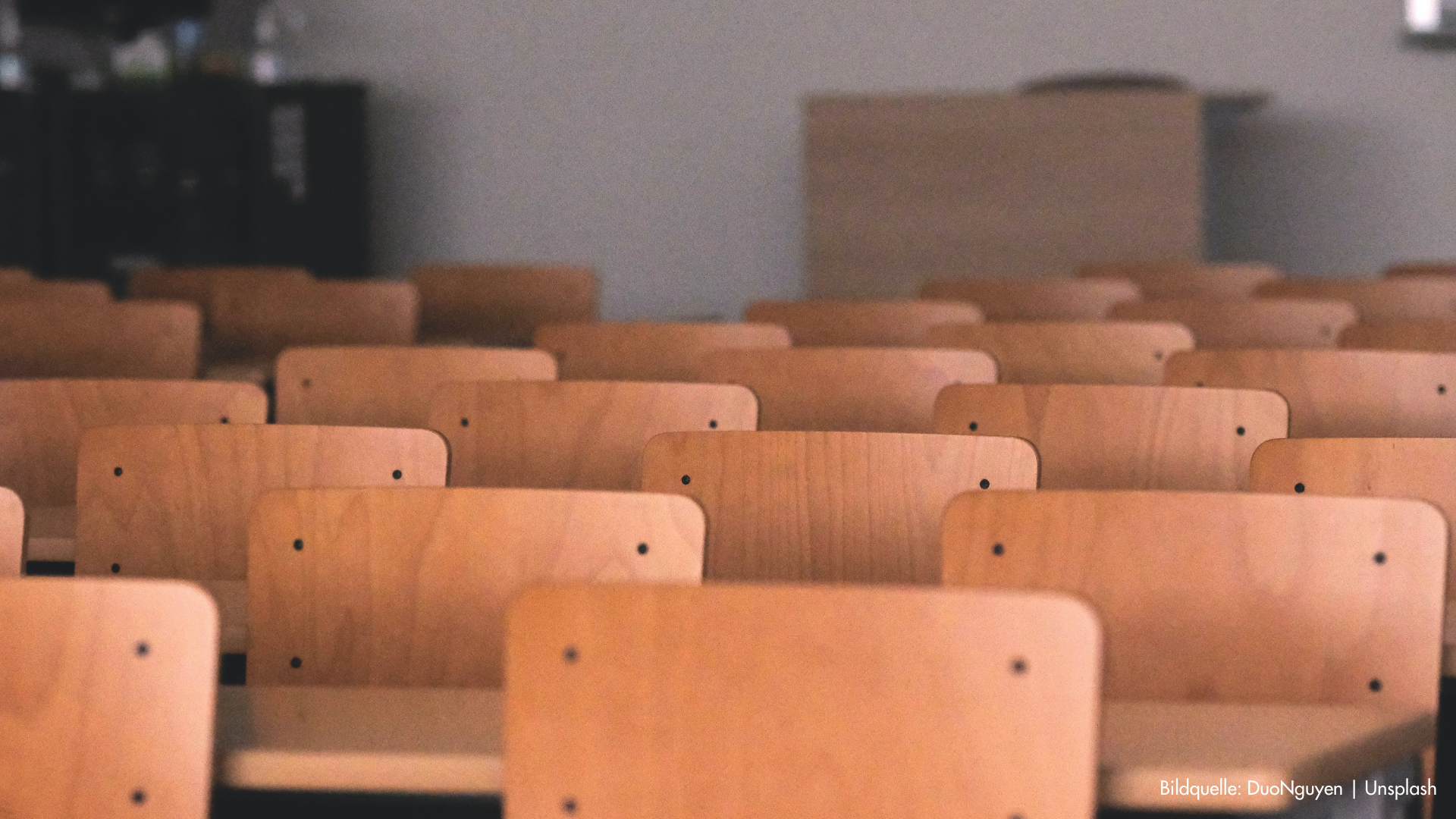 Leeres Klassenzimmer